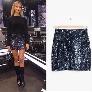 H&M sequin skirt